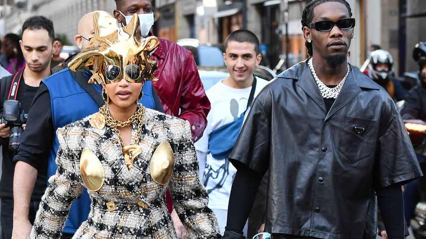 Cardi B und Offset in Paris, September 2021