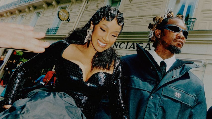 Ehekrise ade? Cardi B und Offset turteln auf Modenschau
