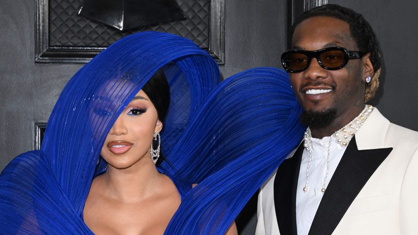 Cardi B und Offset im Februar 2023