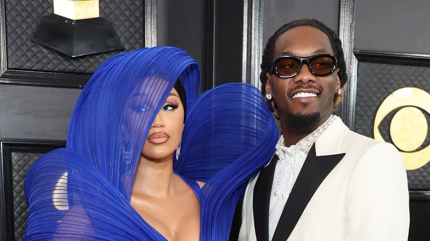 Cardi B und Offset im Februar 2023