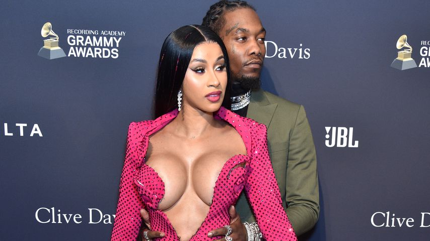 Cardi B und Offset bei einer Pre-Grammy-Gala 2020