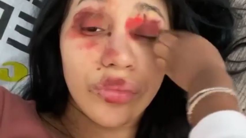 Cardi B im Februar 2021