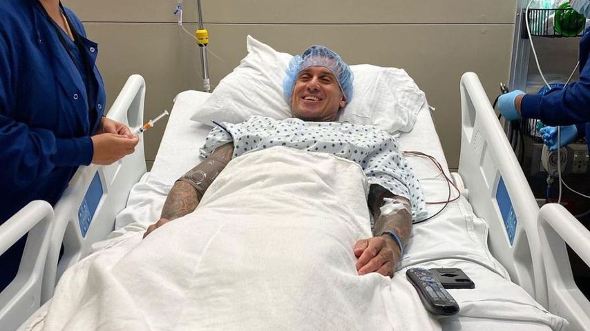 Carey Hart nach seiner Operation