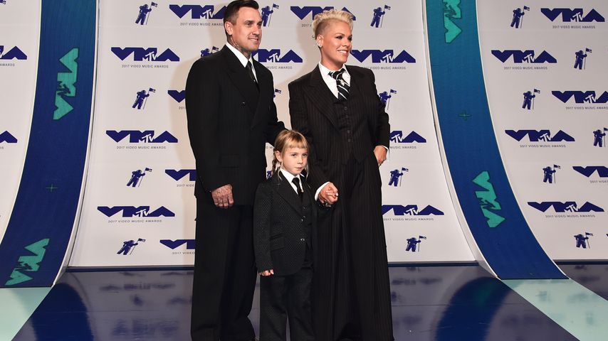 Carey Hart und Pink, August 2017