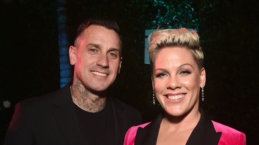 Carey Hart und seine Frau Pink, November 2019
