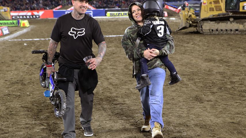 Carey Hart und Pink im Januar 2020