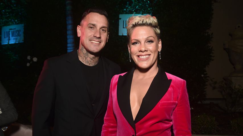Carey Hart und Pink im November 2019