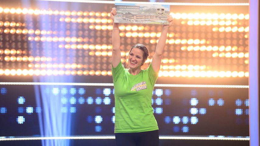 Carina im "The Biggest Loser"-Finale