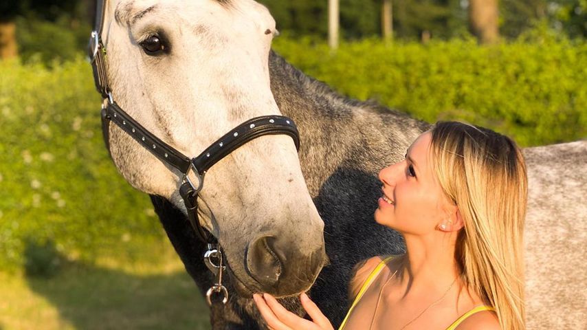 Carina Spack und ihr Pferd Legolas