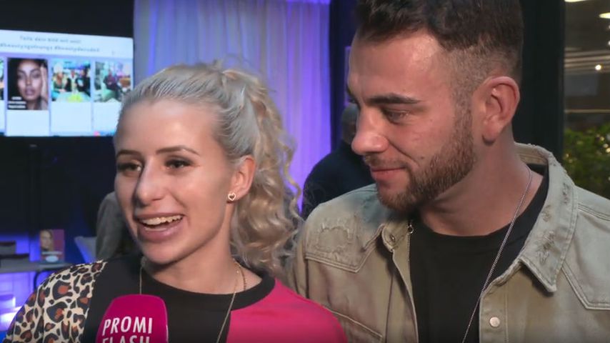 Carina Spack und Serkan Yavuz in der Beauty2Go-Lounge by Juvéderm