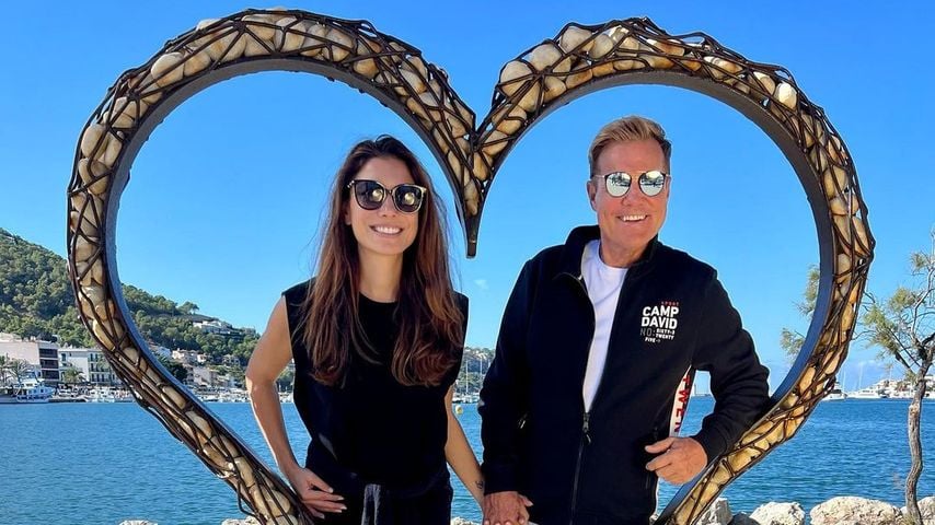 Carina Walz und Dieter Bohlen im Oktober 2022
