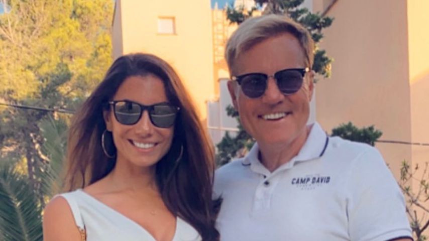 Carina Walz und Dieter Bohlen im Juli 2020