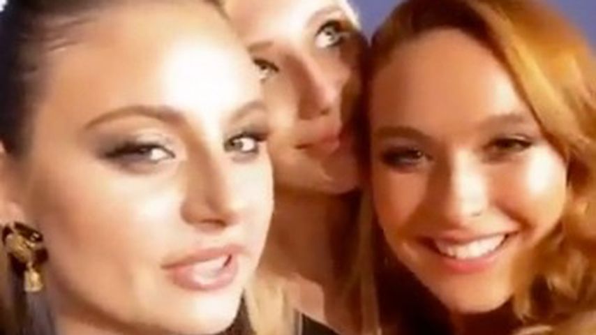 Carina Zavline, Tamara und Jacky bei der amfAR-Gala 2020