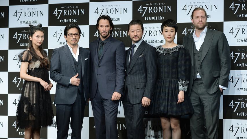 Der Cast von "47 Ronin" und Carl Erik Rinsch