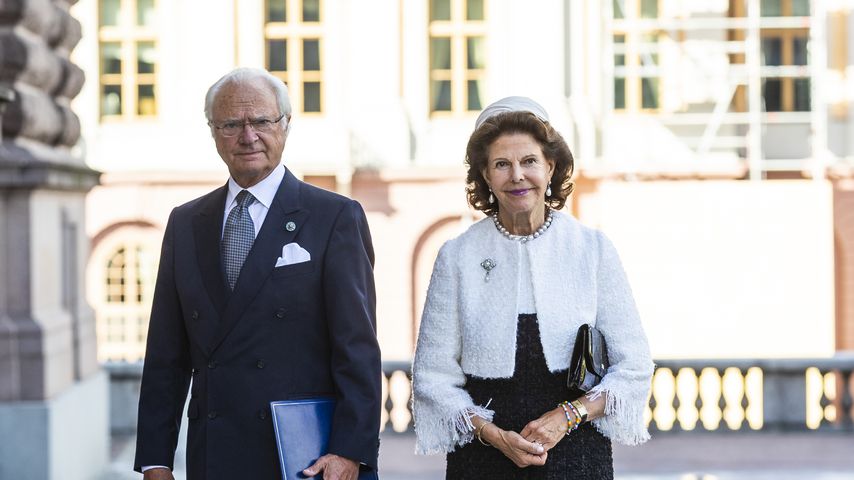 Carl Gustav und Silvia von Schweden im September 2020 in Stockholm
