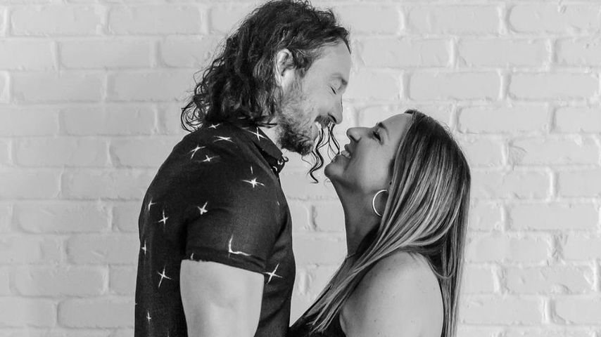 Pastor Carl Lentz mit seiner Frau Laura, September 2022