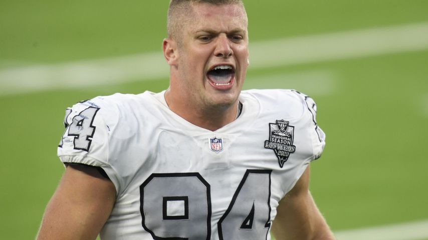 Carl Nassib, Football-Star bei den Las Vegas Raiders