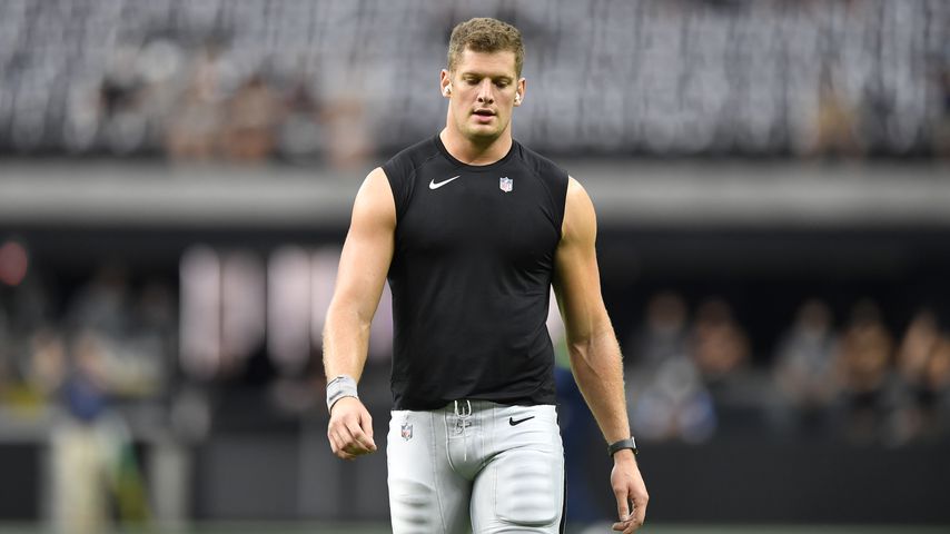 Carl Nassib im Allegiant Stadium in Las Vegas
