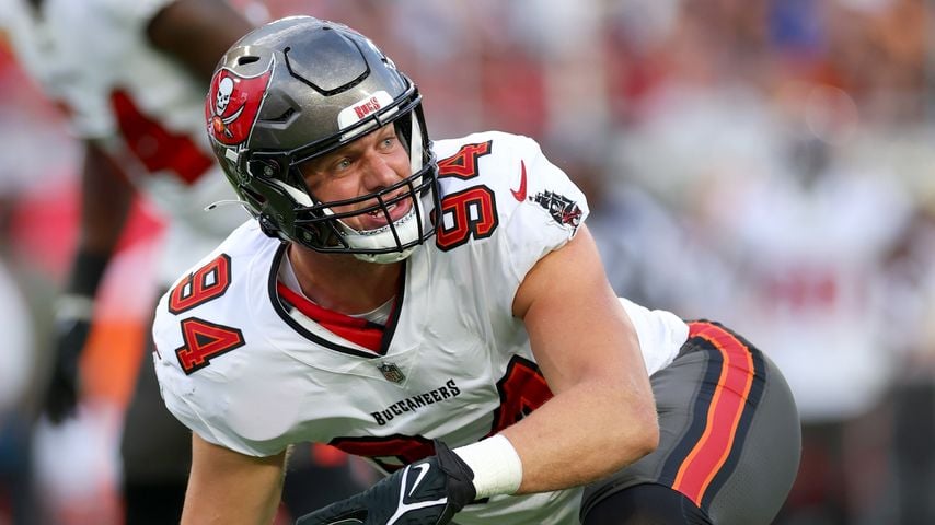 Carl Nassib bei einem Spiel der Tampa Bay Buccaneers