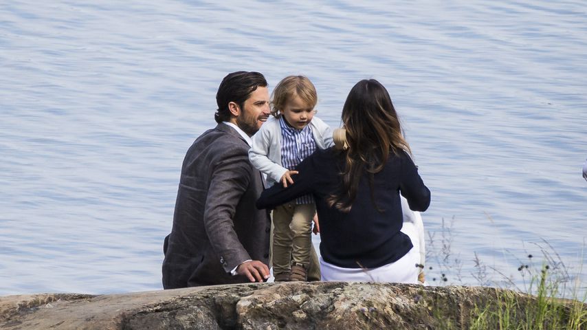 Prinz Carl Philip und seine Sofia mit Prinz Alexander