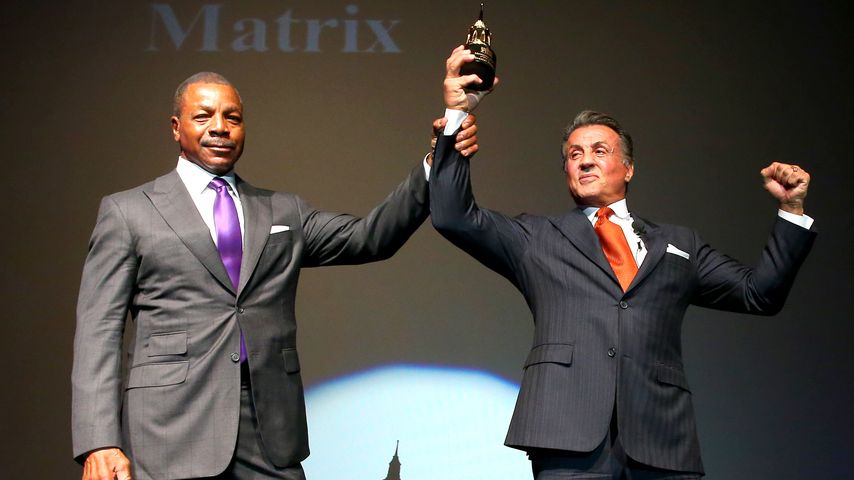 Carl Weathers und Sylvester Stallone, Schauspieler
