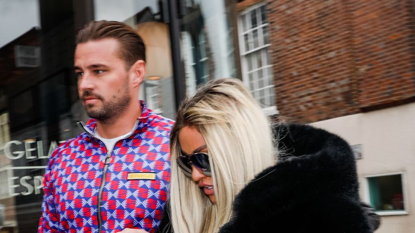 Carl Woods mit Katie Price, Mai 2022