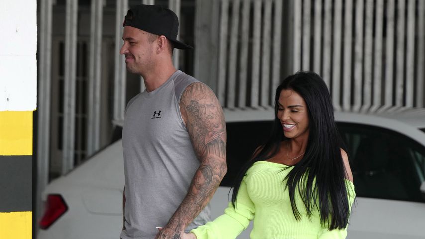 Katie Prices Lover bringt sie trotz Harvey-Drama zum Lächeln