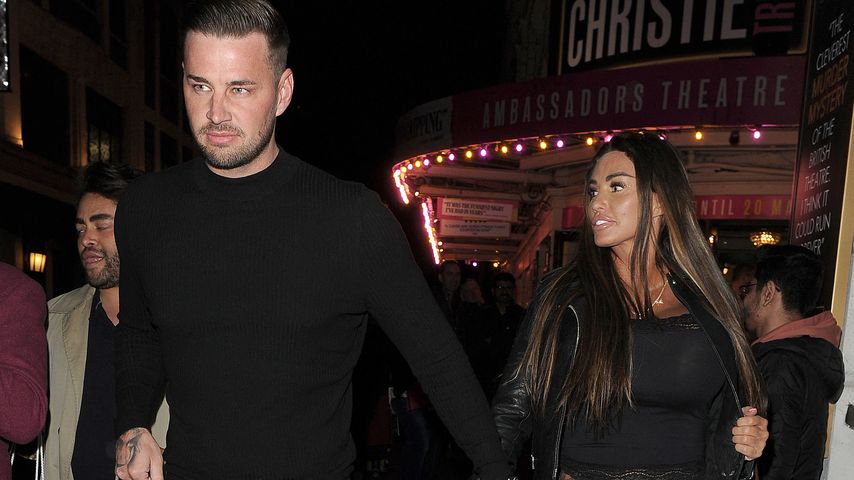Carl Woods und Katie Price in London 2023