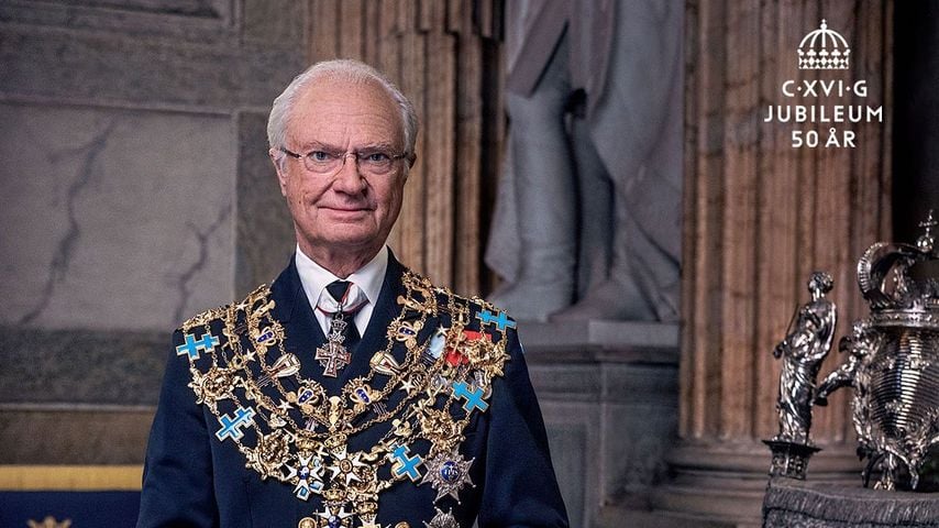 So feiert König Carl Gustaf von Schweden sein 50. Jubiläum!