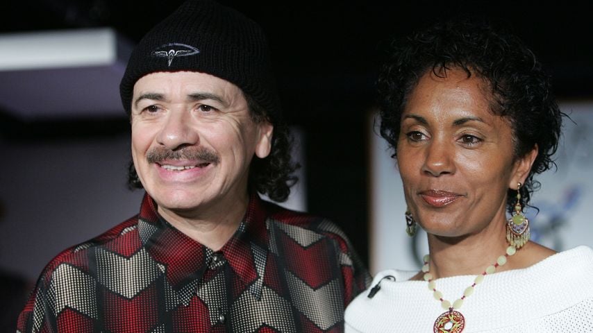 Carlos Santana und Deborah Santana Juni 2005