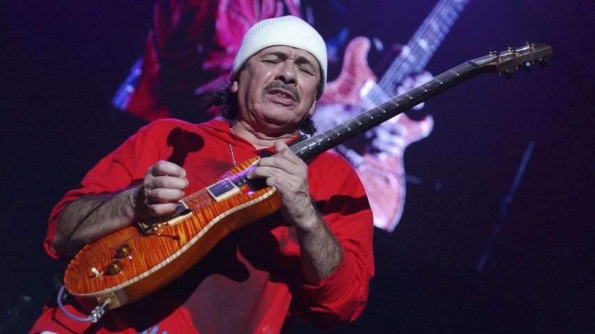 Gitarrist Carlos Santana