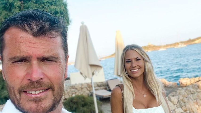Isabel Glück mit ihrem Ehemann Carlos im Juli 2021