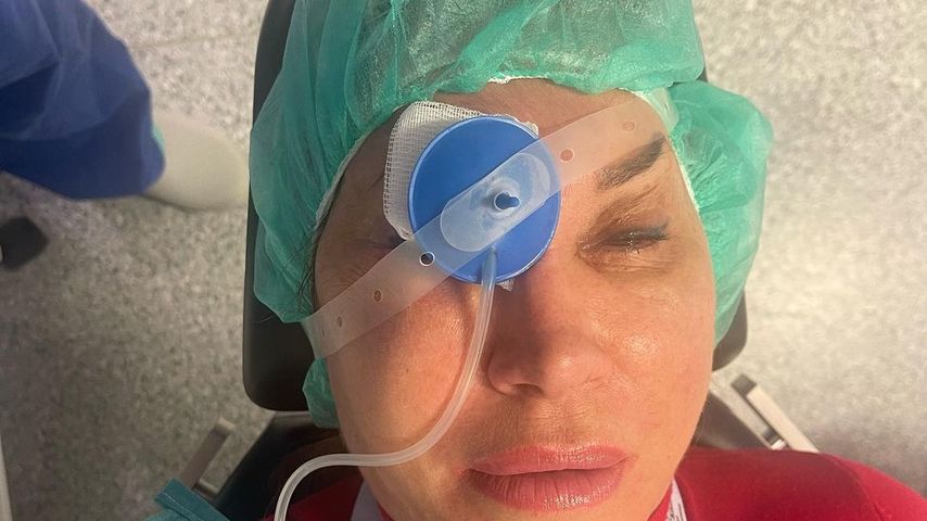 Carmen Geiss bei ihrer Augen-OP