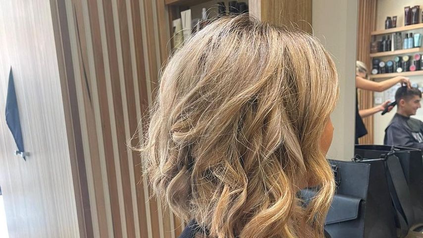 Carmen Geiss im September 2022 beim Friseur