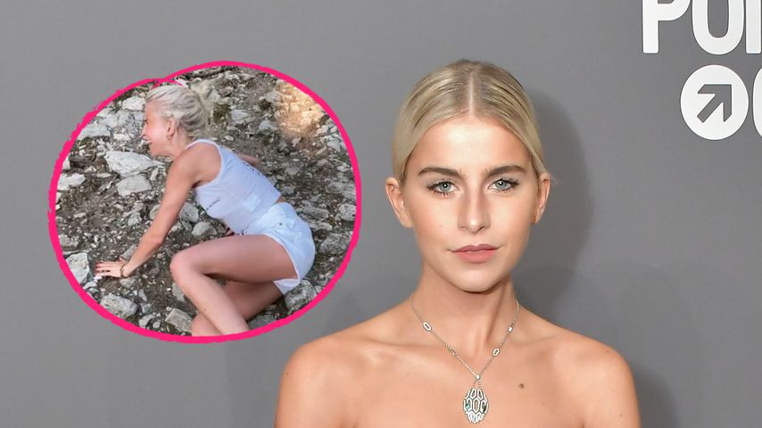 Autsch! Influencerin Caro Daur stürzt bei Bergwanderung