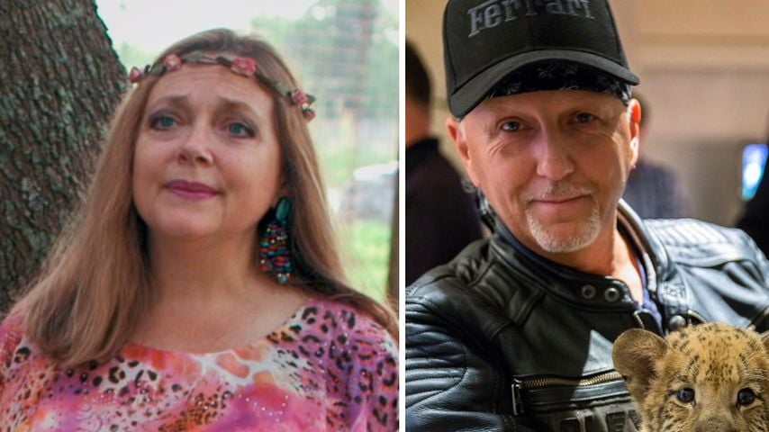 Spioniert Carole Baskin "Tiger King"-Star mit Drohne aus?