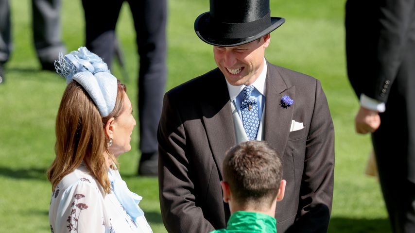 Carole Middleton und ihr Schwiegersohn Prinz William