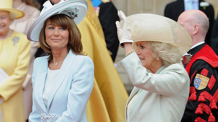 Carole Middleton und Königin Camilla, April 2011