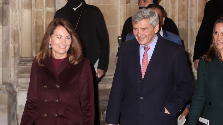 Carole und Michael Middleton bei Kates Weihnachtsgottesdienst, 2021