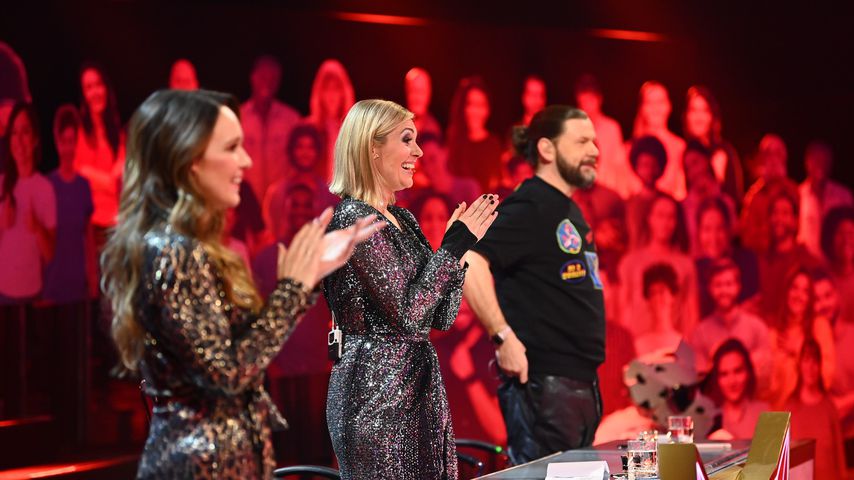 Carolin Kebekus, Ruth Moschner und Rea Garvey bei "The Masked Singer"