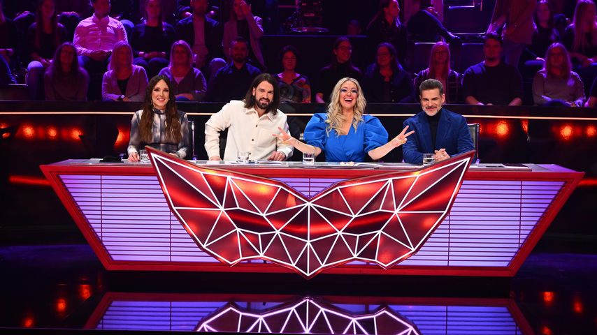Carolin und David Kebekus Ruth Moschner und Rick Kavanian bei "The Masked Singer"