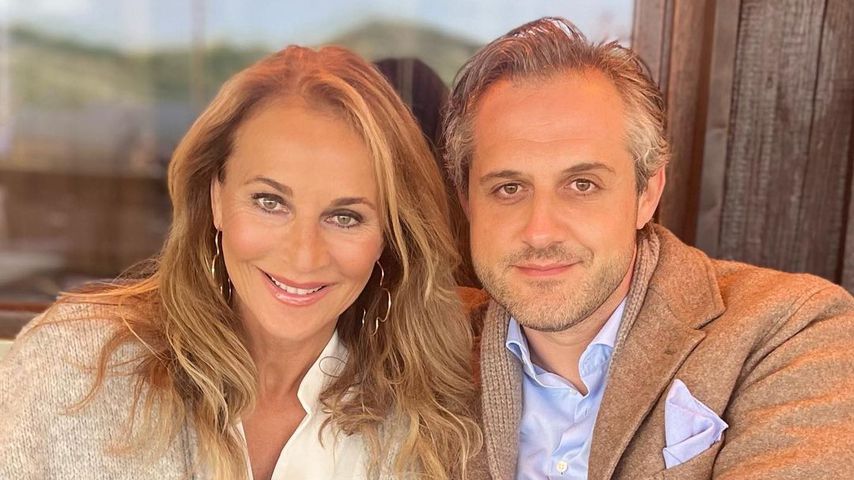 Caroline Beil mit ihrem Mann Philipp
