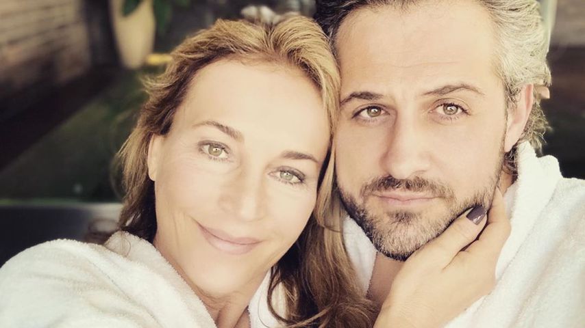 Caroline Beil und ihr Ehemann Philipp Sattler
