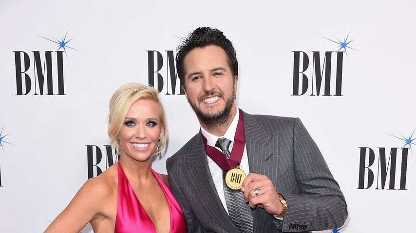 Caroline Boyer und Luke Bryan bei den BMI Country Awards