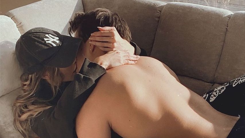 Caroline Einhoff und Richard Heinze, Februar 2021