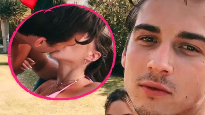Offizielles Paar? Hier knutschen Richard Heinze und Caro