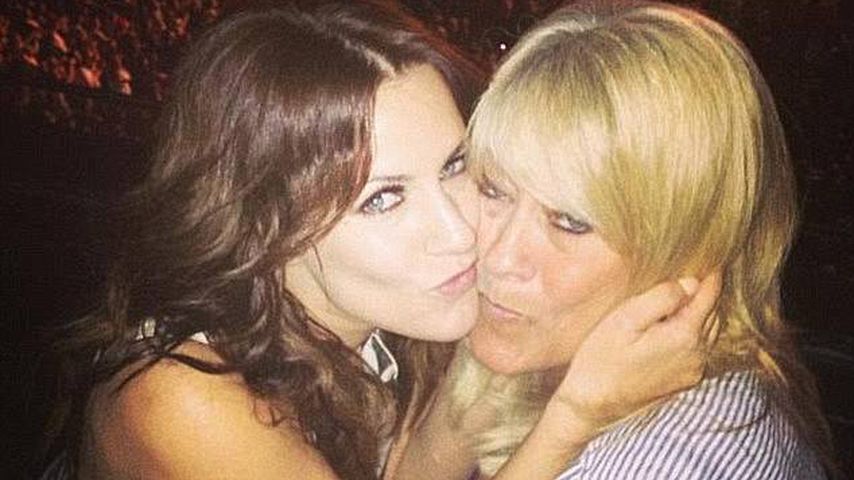 Caroline Flack und ihre Mutter Christine