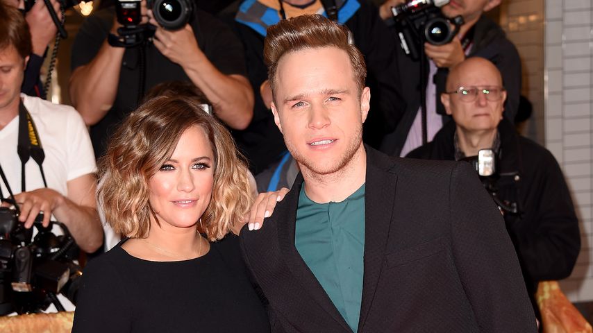 Caroline Flack und Olly Murs, 2015
