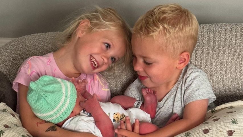 Caroline Wozniackis Kinder Olivia, James und Max im Juli 2025