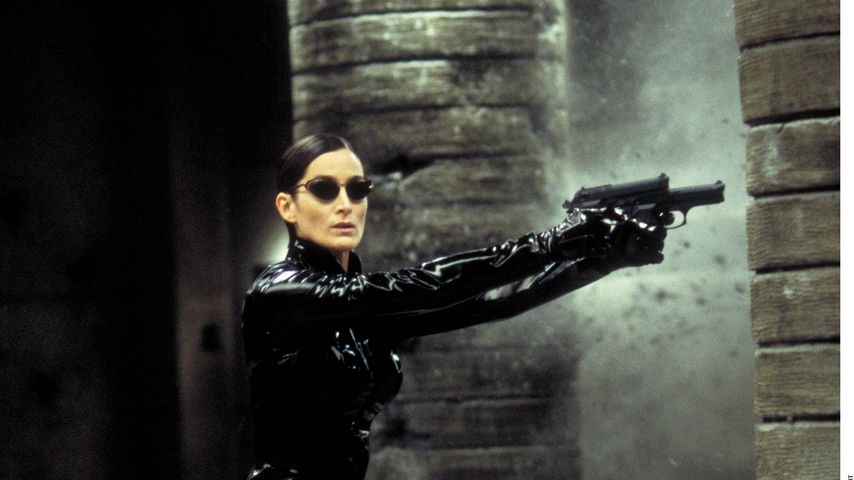 Carrie-Anne Moss als Trinity in "Matrix Revolutions"